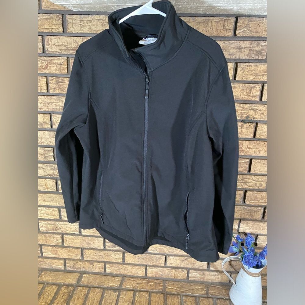 Champion black soft shell jacket